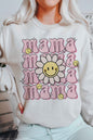 DAISY HAPPY FACE MAMA Graphic Sweatshirt